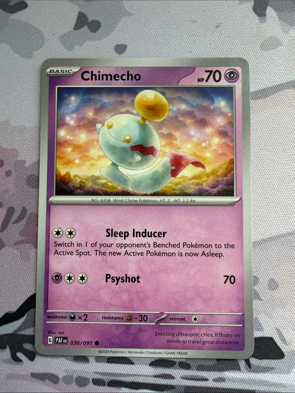 🔮 Mystical Psychic Pokémon Card Lot | Ralts Chimecho Flittle ✨5/$25✨